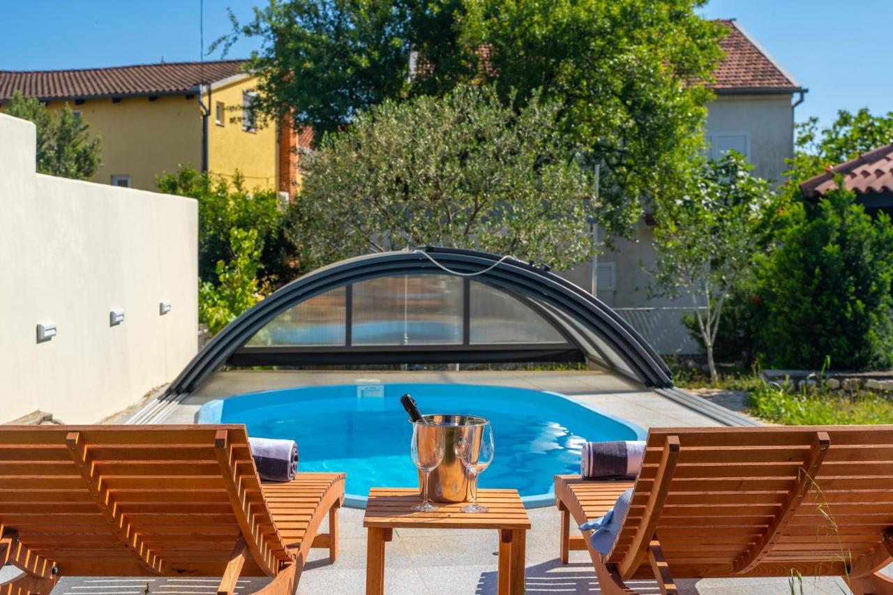Lusi House Villa Sveti Filip i Jakov Exteriör bild